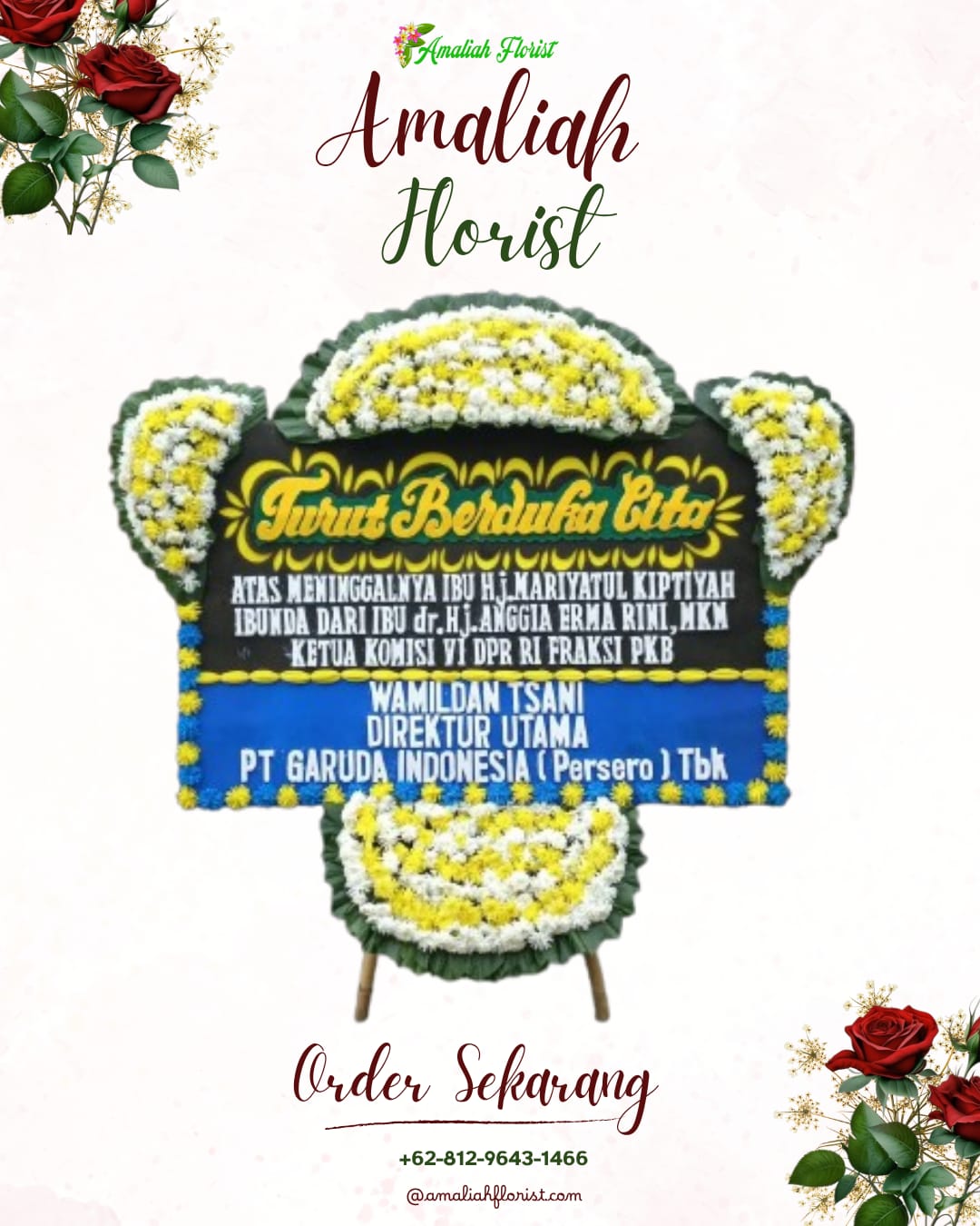 Papan Bunga Duka Hulonthalangi